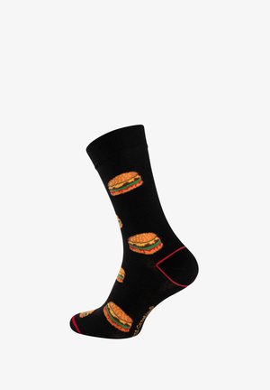 Vincent Creation, VINCENT CREATION BUNTE FUN SOCKEN UNISEX - Socks - burger