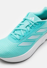 adidas Performance DURAMO SL W - Tenisice za cestovno trčanje - flash aqua/footwear white/silver dawn
