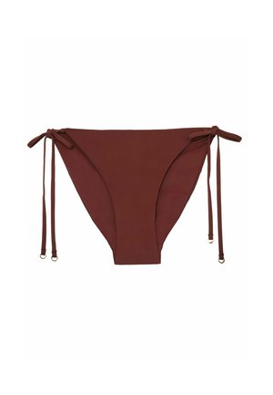Reiss, REGULAR FIT - RUBY SIDE-TIE LOW-RISE BIKINI BOTTOMS - Bikini-Hose - rhubarb red