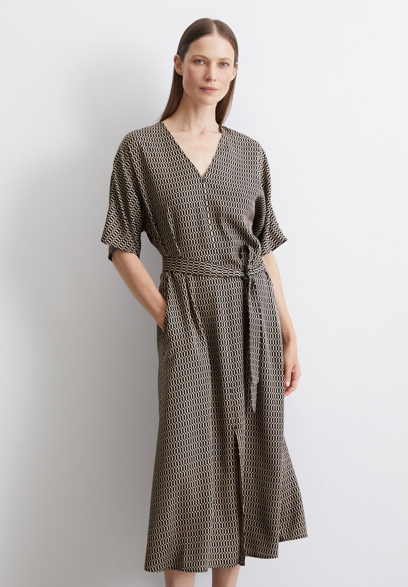 Marc Robe Russian Marc O'Polo Robe de jour - brown/marron - ZALANDO.FR