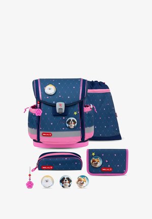 Belmil, CLASSY PLUS SCHULRUCKSACK-SET UNISEX - School set - aqua rose