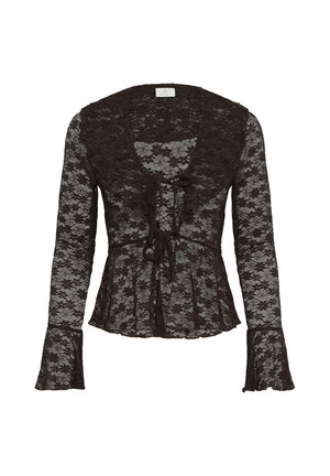 Kaffe, KAVICCY LACE BLOUSE - Blouse - coffee bean
