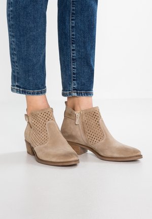 Boots à talons - beige