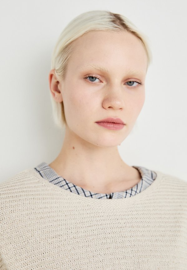 BOATNECK BATWING - Jumper - oatmeal melange3