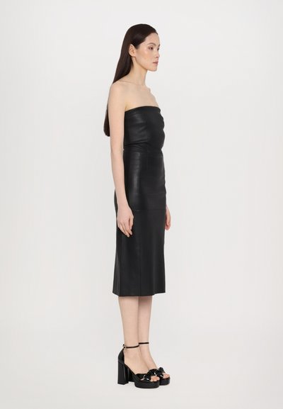 Maje REATHER - Kokteilikleit/peokleit - noir