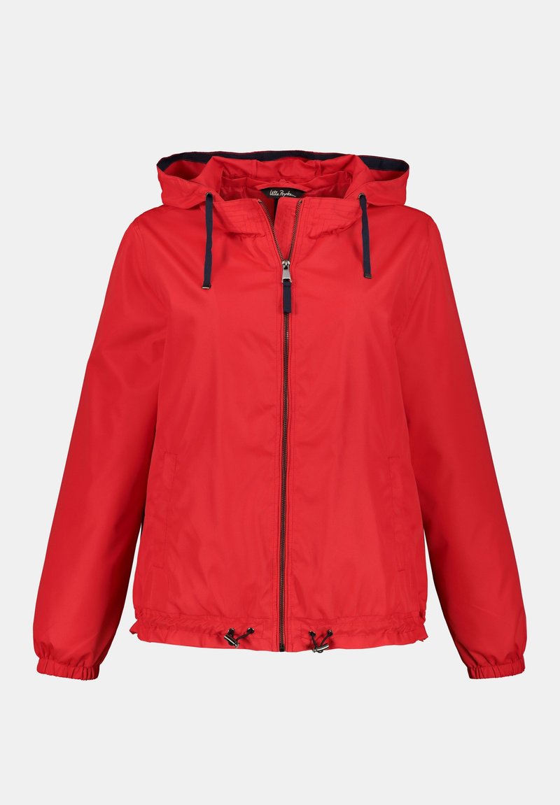 Damen Leichte Jacken | Ulla Popken Outdoorjacke rouge vif/rot - YO29020 Damen Leichte Jacken | Ulla Popken Outdoorjacke rouge vif/rot - YO29020