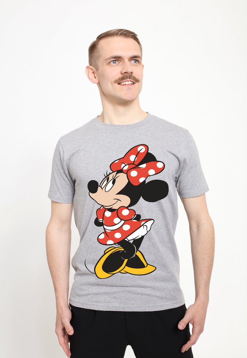 Henry Tiger MICKEY & FRIENDS TRADITIONAL MINNIE - Camiseta estampada - melange grey