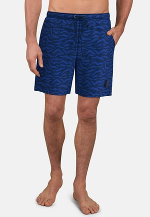 Swimming shorts - blau mittel allover
