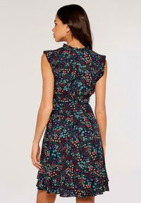 Apricot DITSY SPRITZ MINI - Blusenkleid - navy