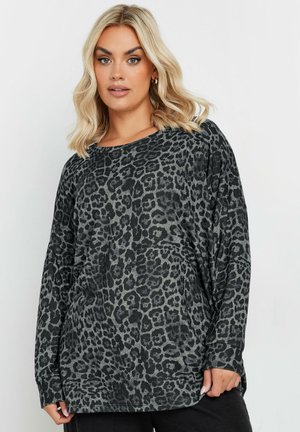 LEOPARD - Pullover - grey