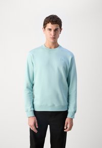 Scotch & Soda ESSENTIAL LOGO BADGE CREW - Melegítőfelső - pacific blue