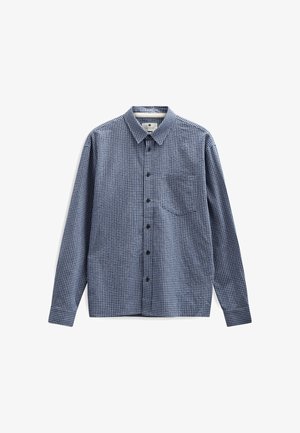 Anerkjendt, AKOTTO SMALL CHECK LS SHIRT - Camicia - estate blue