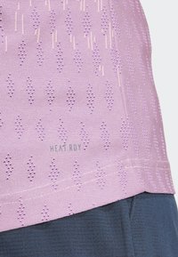 adidas Performance TENNIS PRO AIRCHILL FREELIFT - Potiskana majica - semi pink spark/preloved purple