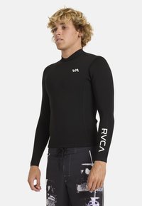 RVCA 2MM BALANCE MIT BACKZIP  - Rash vest - blk