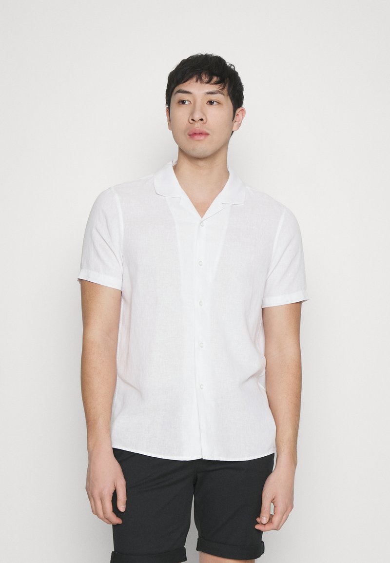 Pier One SHIRT-LINEN BLEND - Pluus -  white