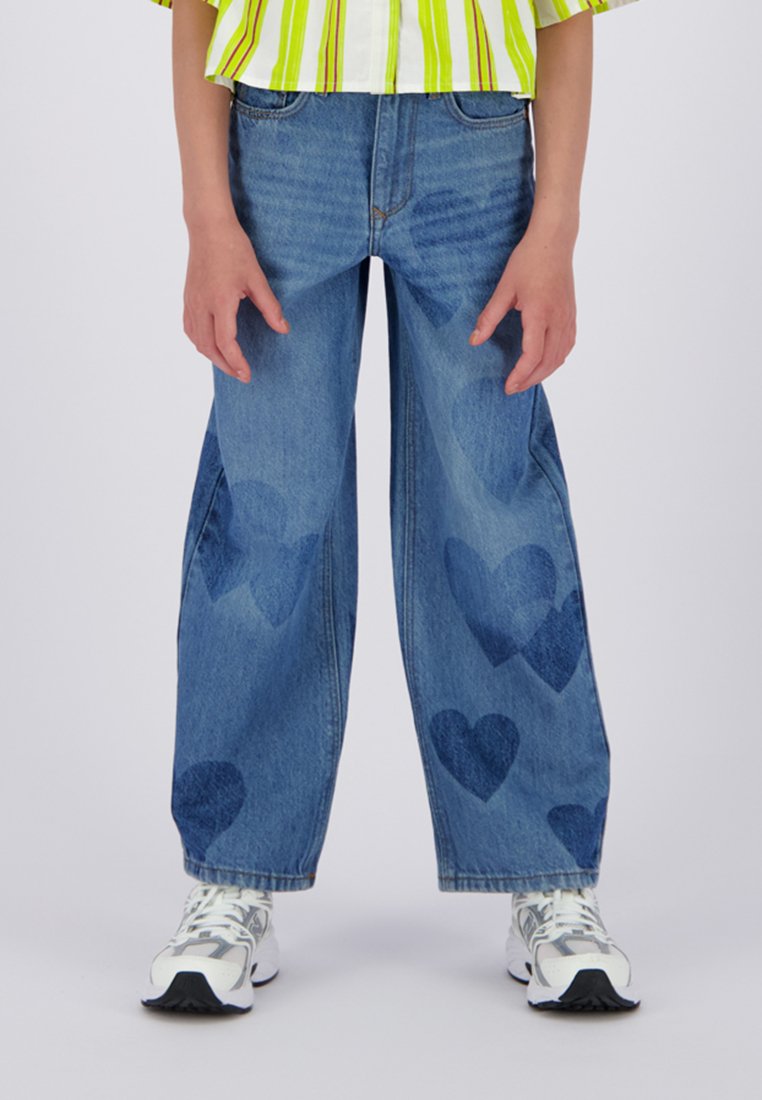 VINGINO Relaxed fit jeans blauw denim/bluedenim