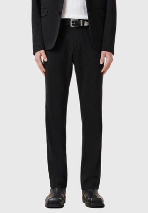 BAY TROUSER - Anzughose - black