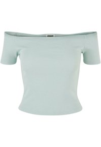 OFF SHOULDER - Tricou basic - frostmint