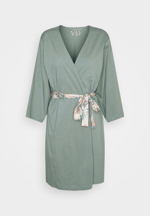 PALMS KIMONO - Bademantel - jadegreen