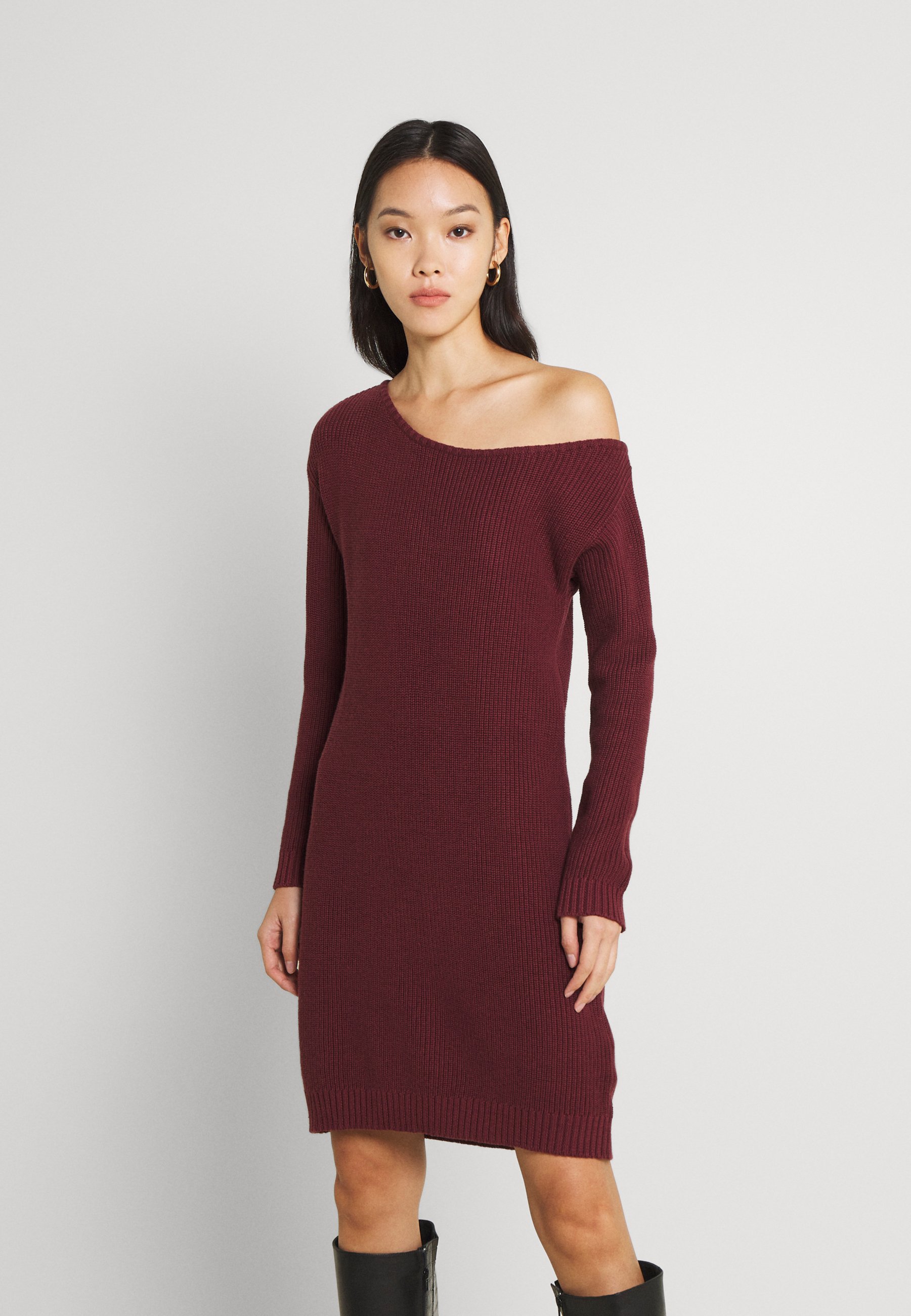 robe pull bordeaux