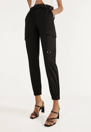 Trousers - black
