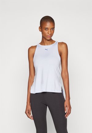 Puma RACERBACK TANK - Topper - cool weather heather