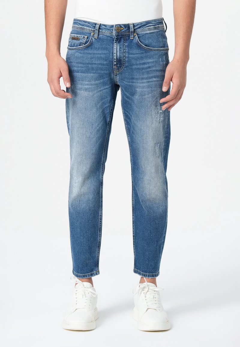 Miracle Of Denim Jeans Slim Marcel Da Uomo – Vermont Blue, Vestibilità Snella, Tessuto Elasticizzato, Jogg Denim, 40W X 32L - 2