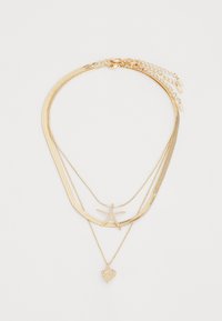 SEASCHARMS 3 PACK - Necklace - gold-coloured/clear