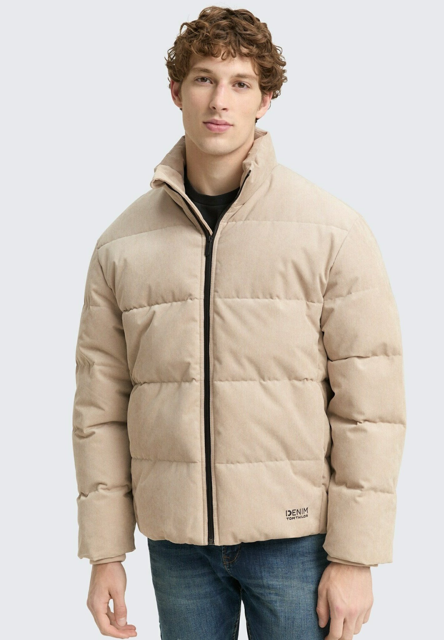 TOM TAILOR DENIM MIT STEHKRAGEN Winter jacket cashew beige