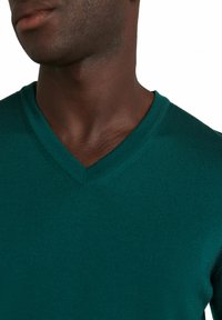 FALKE BASIC NEW MERINO V-NECK - Maglione - pink