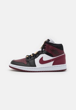 Jordan AIR JORDAN MID - Sneakers high - black/dark beetroot/white/hyper royal