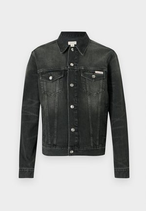 Calvin Klein Jeans CLASSIC TRUCKER - Jeansjacke - black