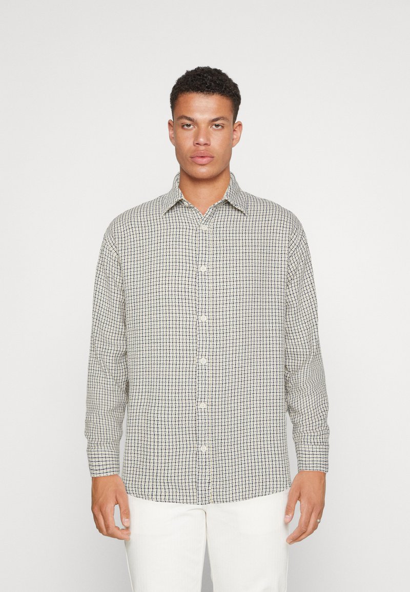 Jack & Jones - Originals - Camicia a maniche lunghe in cotone stretch nera