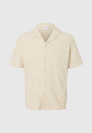 Selected Homme SLHRELAXBANE - Shirt - egret