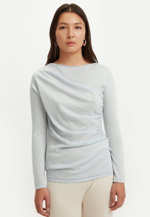 Stickad tröja - blue