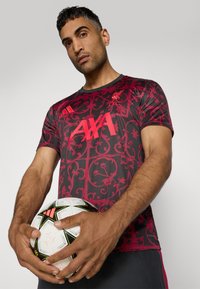 adidas Performance LIVERPOOL FC - Squadra - black/pure ruby