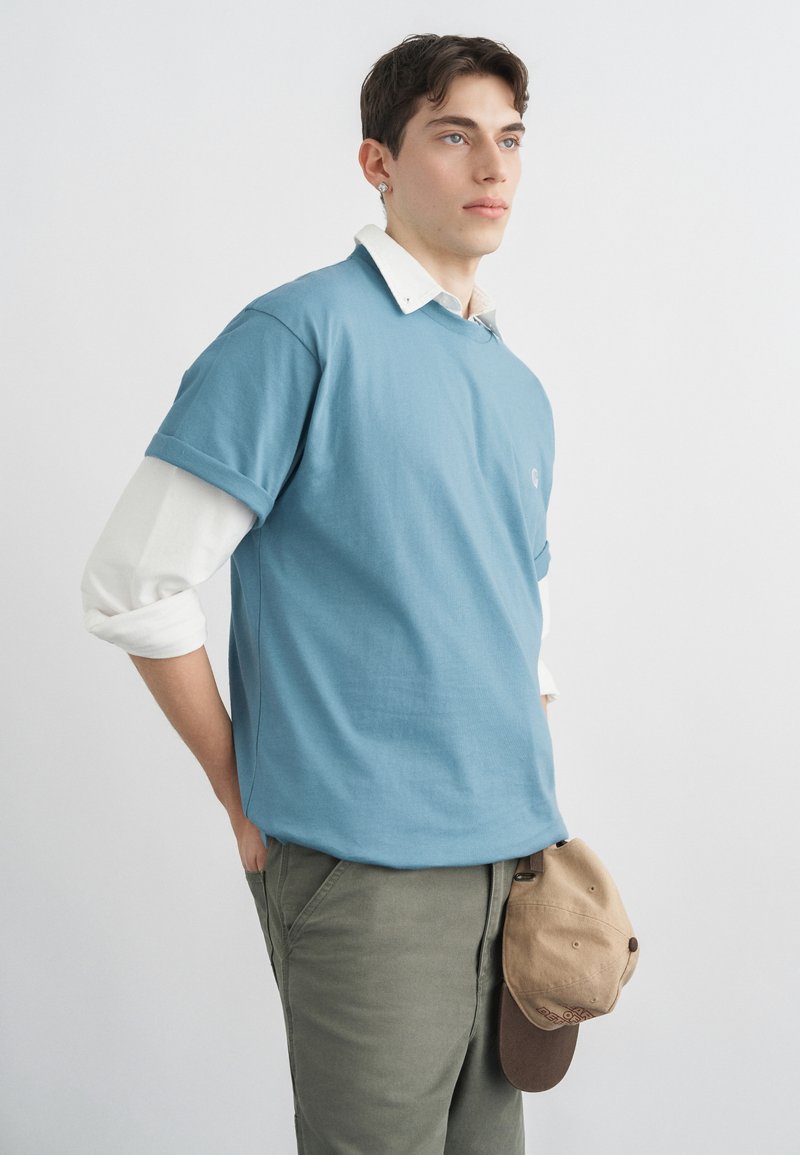 Carhartt WIP MADISON - Jednoduché tričko - blue