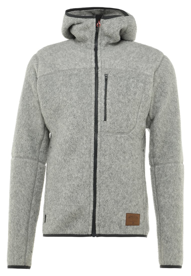Haglöfs PILE HOOD MEN Fleecejakke grey melangelysgrå K Way Hettejakker: Kjøp opp til −50% | Stylight