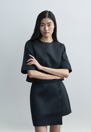 HANIA - Camicetta - black