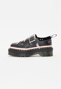 KEMSLEY - Loafers - black/powder pink