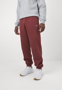 Champion ICONS CUFF PANTS - Treniņtērpa apakšdaļas - dark brown