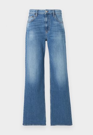 Tommy Jeans MIA FADED RELAXED STRAIGHT LEG JEANS - Laisvo kirpimo džinsai - denim medium