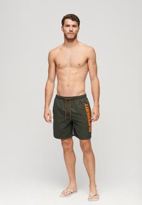 Superdry & Co GRAPHIC - Short de bain - army khaki