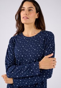 Happy Mama SET - Camicia da notte - Graphit/grigio scuro