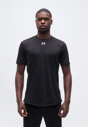 CHALLENGER PRO SHORT SLEEVE - Spordi T-särk - ultimate black/white