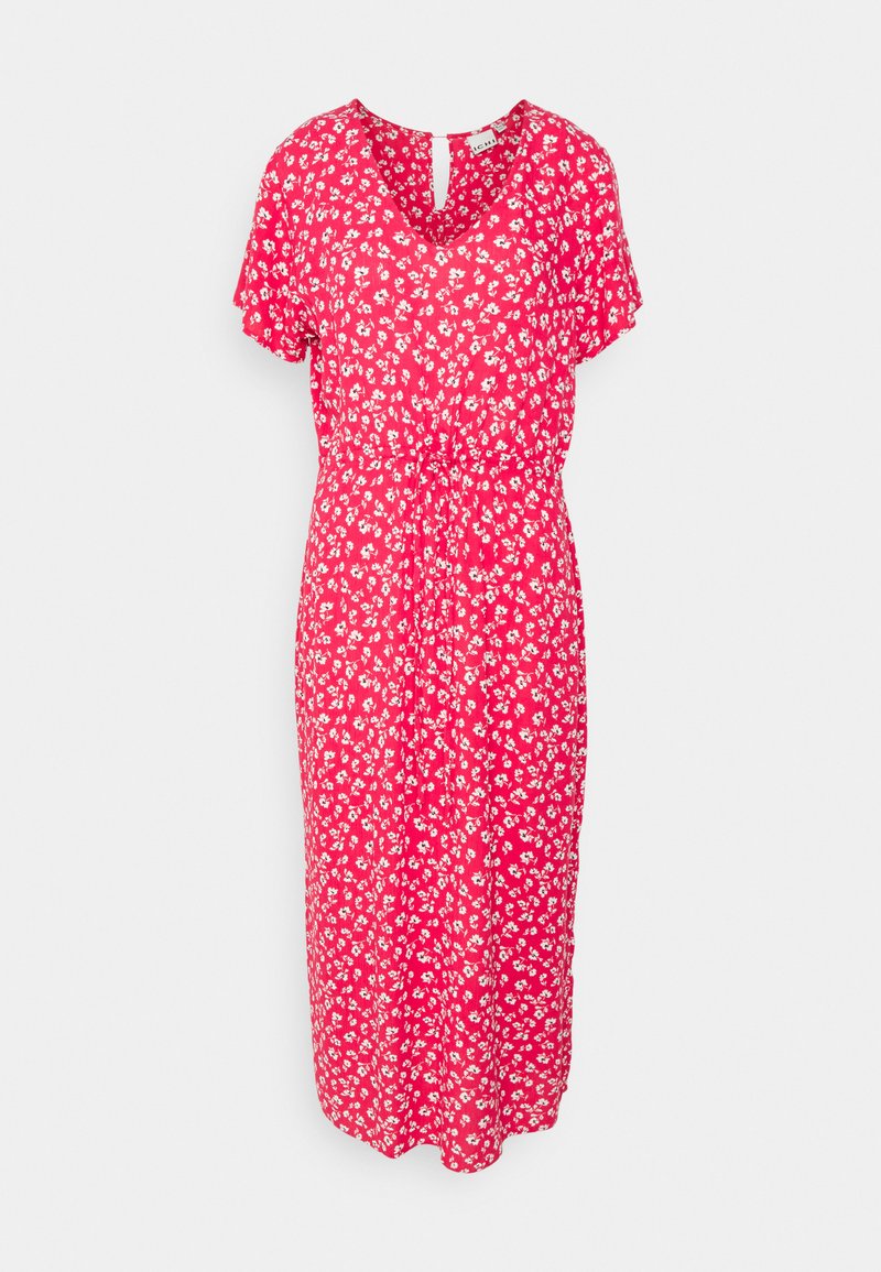 ICHI PETITE Maxi-jurk donkerroze