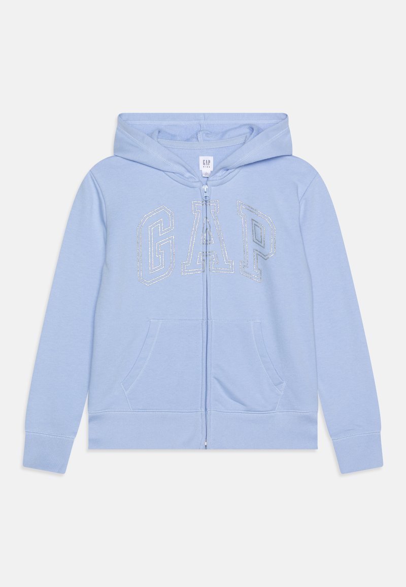 GAP LOGO Zipup sweatshirt blue crystal/light blue Zalando.co.uk