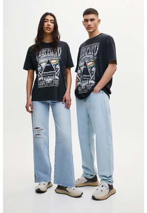 FLOYD - Printtipaita - mottled dark grey