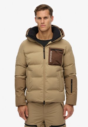 SKI SPORTS PADDED BLOCK  - Vinterjakker - buckwheat beige