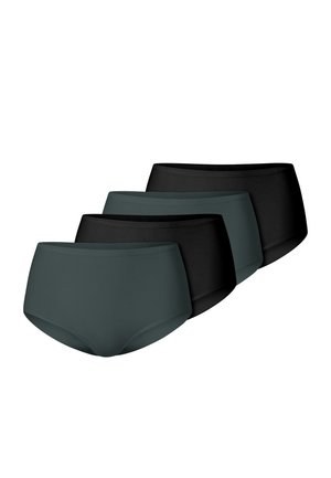 4ER PACK  - Alushousut - schwarz   grün